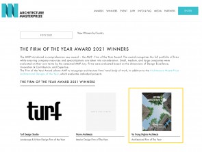 VTN Architects giành danh hiệu “Công ty Kiến trúc của năm